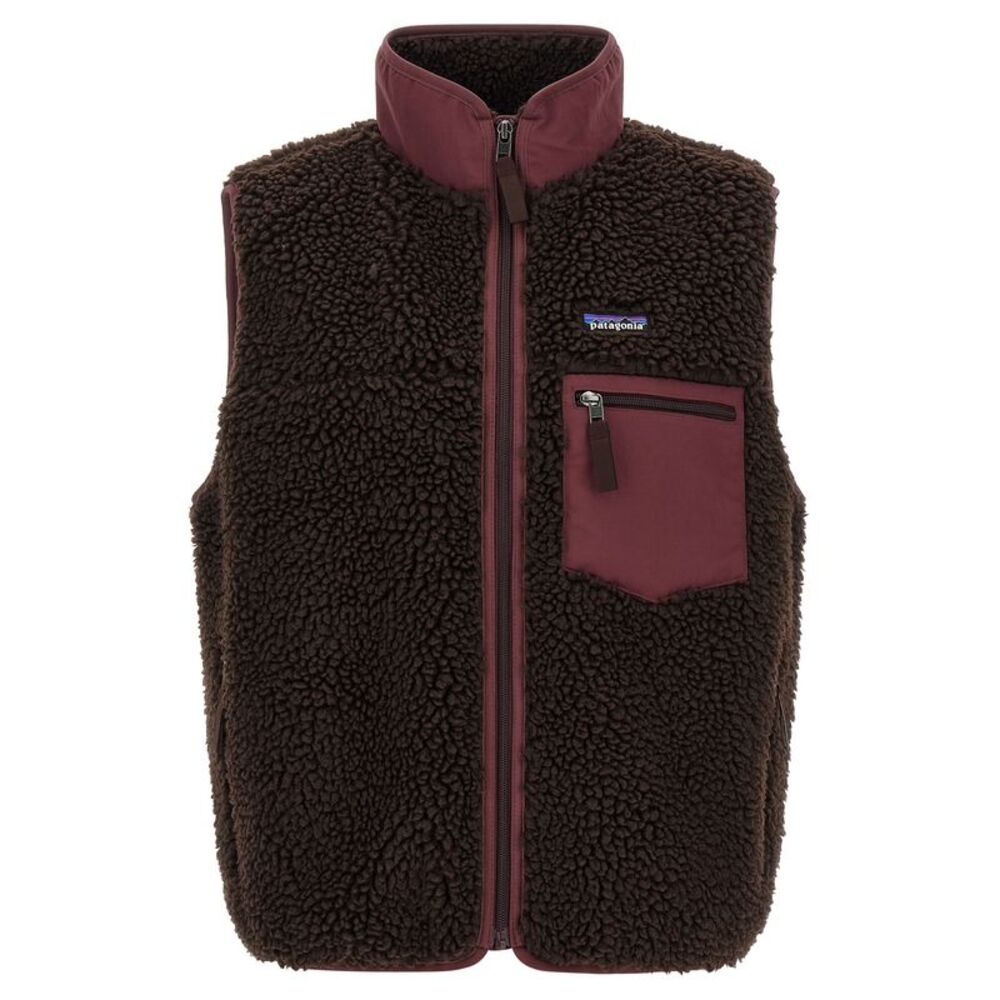 PATAGONIA Brown Polyester Sleeveless Women's Jacket